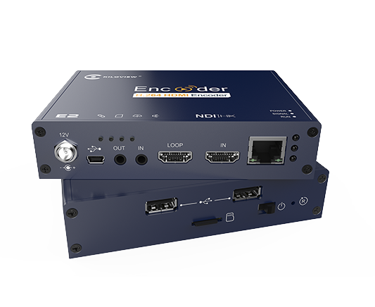 Kiloview E2 H.264 HDMI to IP Wired Video Encoder