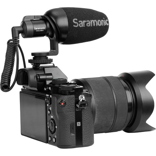 Saramonic Vmic Mini Ultra-Compact Camera-Mount Shotgun Microphone