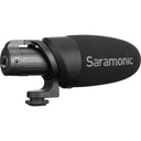 Saramonic CamMic+ Battery-Powered Camera-Mount Shotgun Microphone for DSLR Cameras and Smartphones