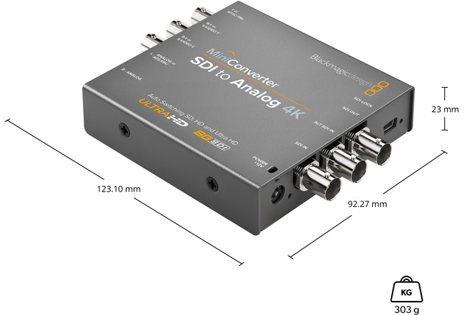 Blackmagic Mini Converter SDI to Analog 4K