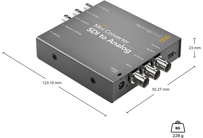 Blackmagic Mini Converter SDI to Analog