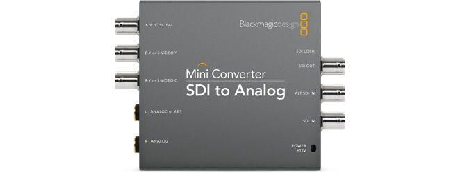 Blackmagic Mini Converter SDI to Analog