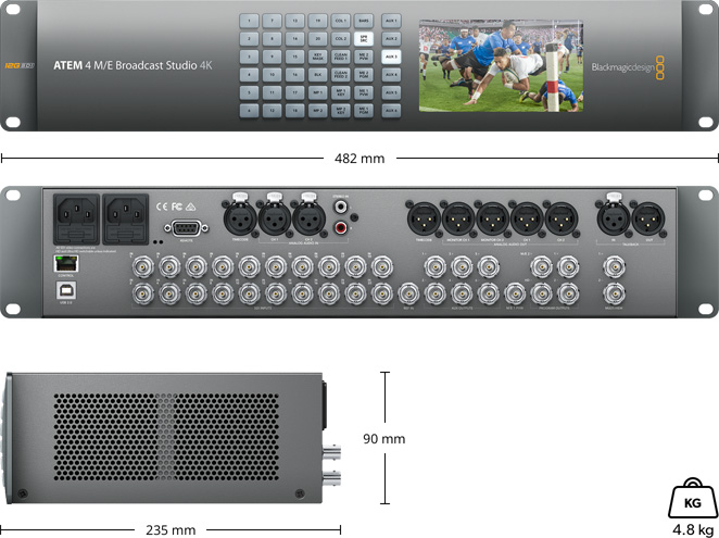 Blackmagic ATEM 4 M/E Broadcast Studio 4K