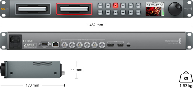 Blackmagic HyperDeck Studio 12G