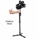 VariZoom CHICKENFOOT professional carbon fiber monopod for video and photo