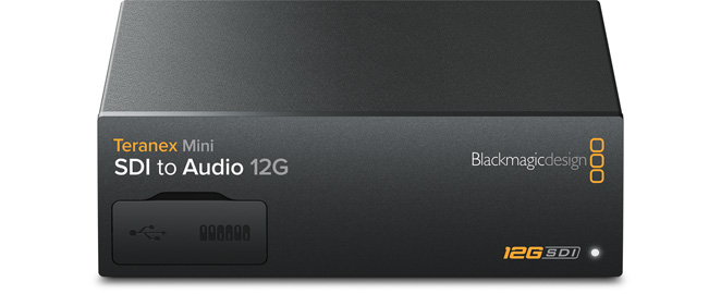 Blackmagic Teranex Mini SDI to Audio 12G