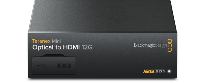 Blackmagic Teranex Mini Optical to HDMI 12G