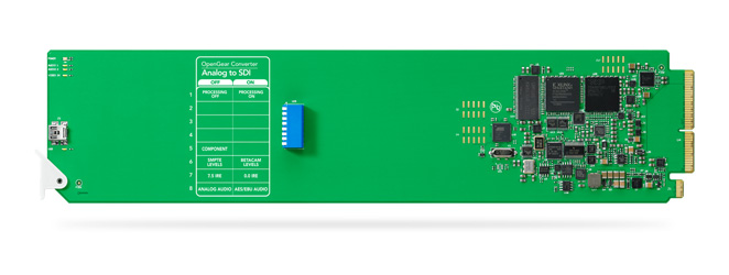 Blackmagic OpenGear Converter Analog to SDI