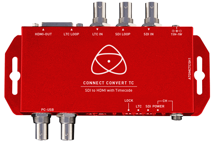 Atomos ATOMCTC-SH1 SDI to HDMI/SDI - Overlay, Audio/TC/SAFE Converter